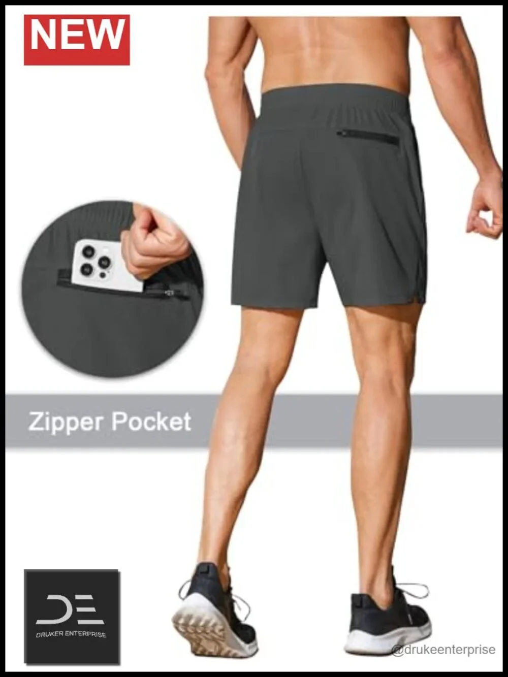 Men's Athletic Running Shorts 5